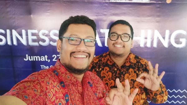 Nando Nandito Miracle Gates di Business Matching INBIS Universitas Udayana