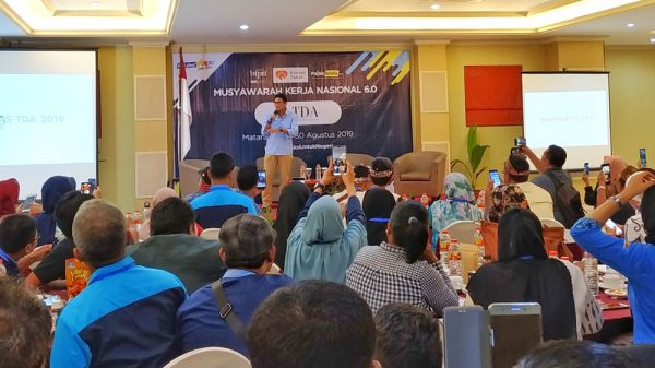 Sandiaga Uno di Mukernas TDA 6.0 Mataram Lombok