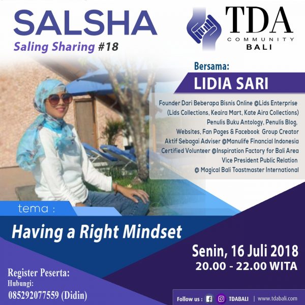SALSHA TDA Bali