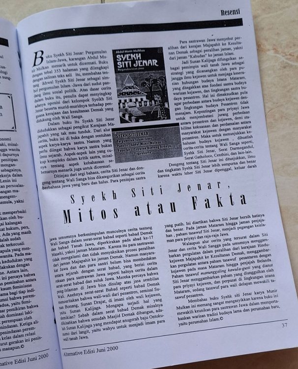 Buletin Alternative PC PMII Denpasar tahun 2000